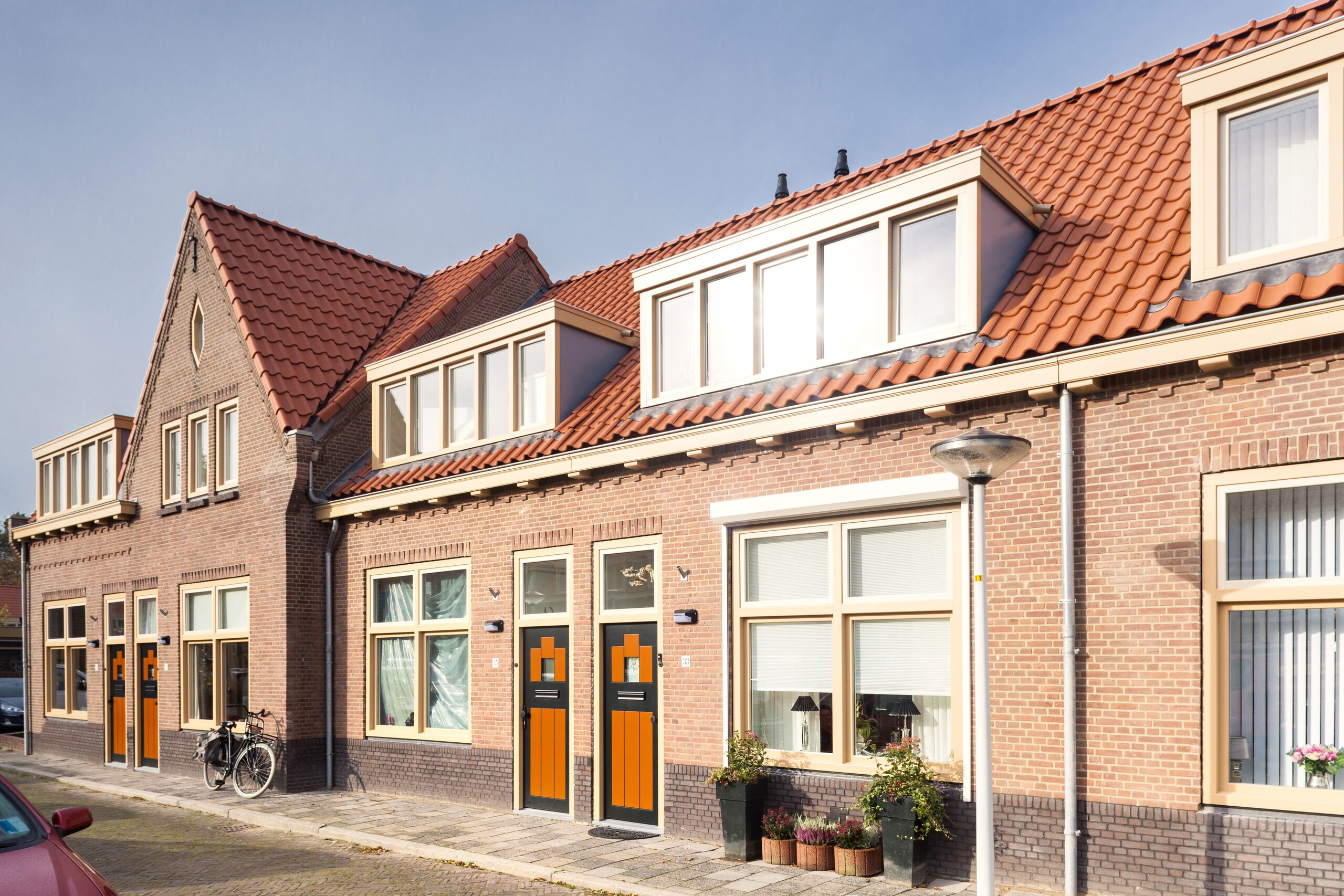 Woningen in Tuinstadwijk in Leiden