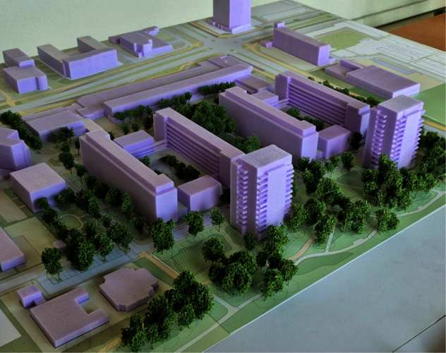 Maquette van voorlopig ontwerp