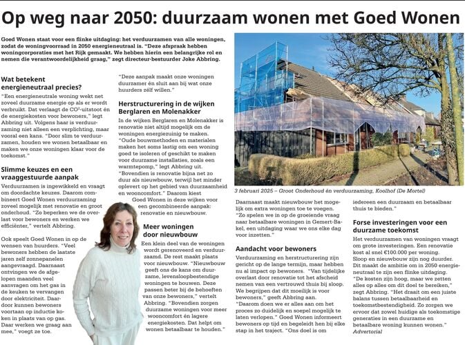 Afbeelding van het artikel uit het Gemerts Nieuwsblad 