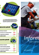 Flyer zonnepanelen