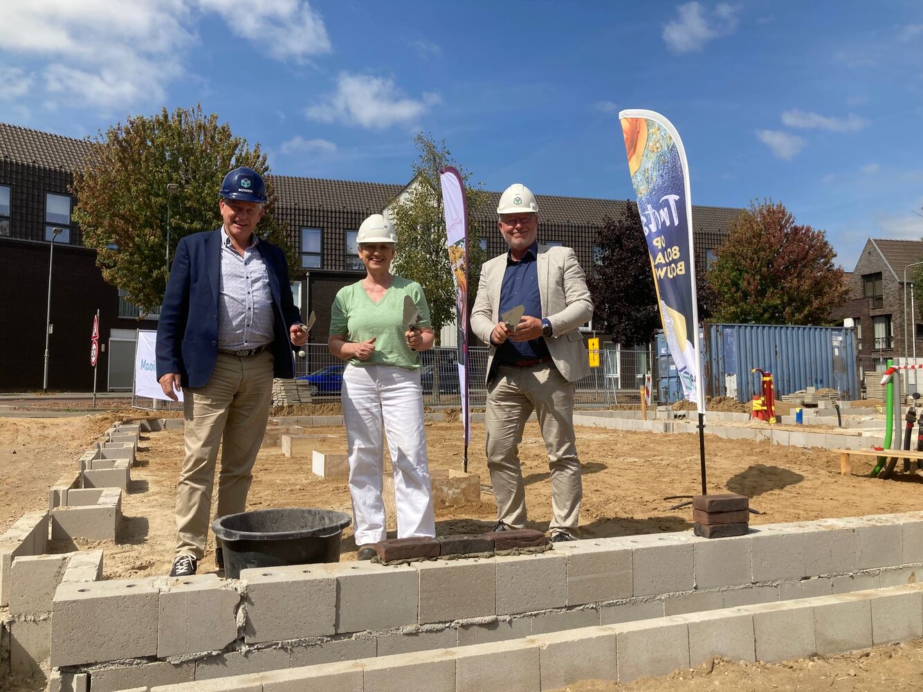  start bouw 15 duurzame huurappartementen in hartje Gennep