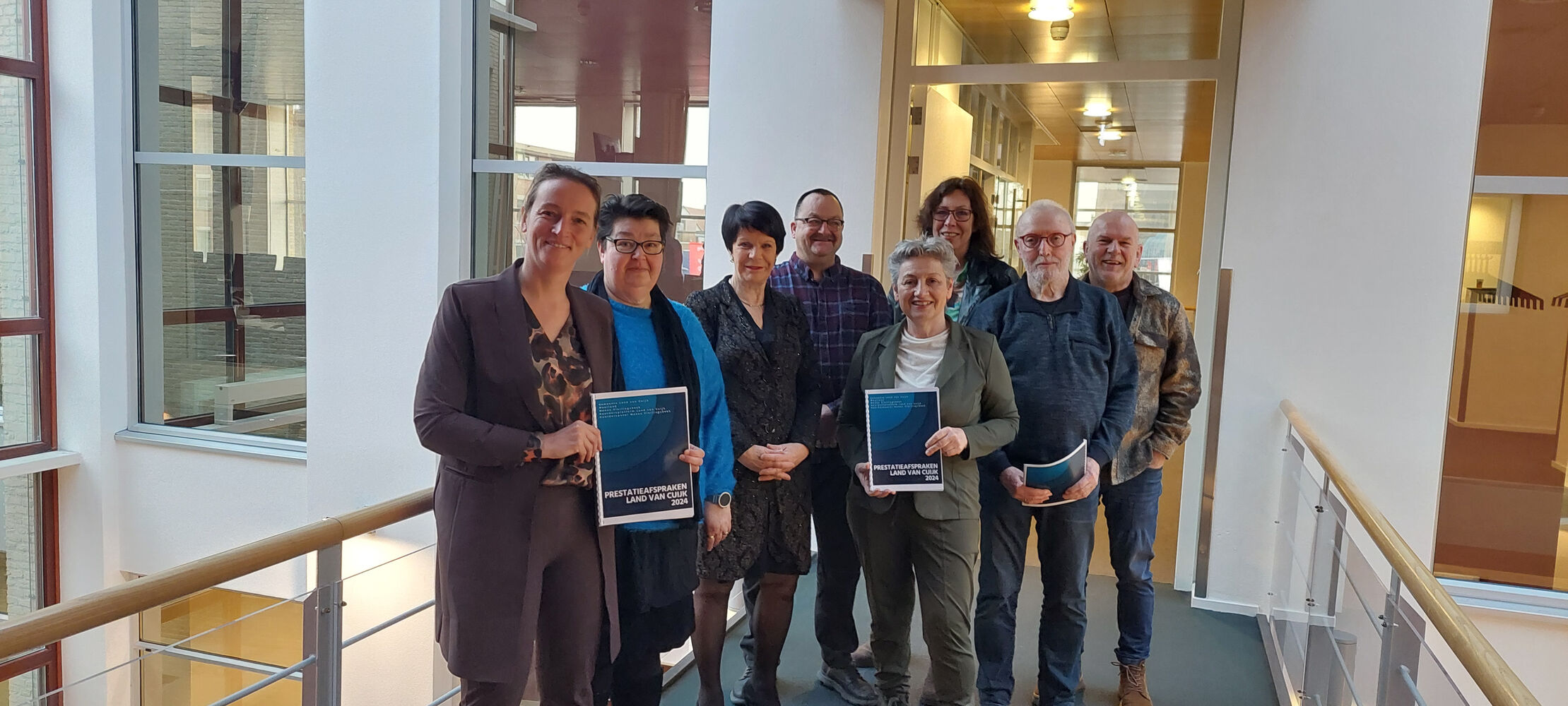 Foto na de ondertekening