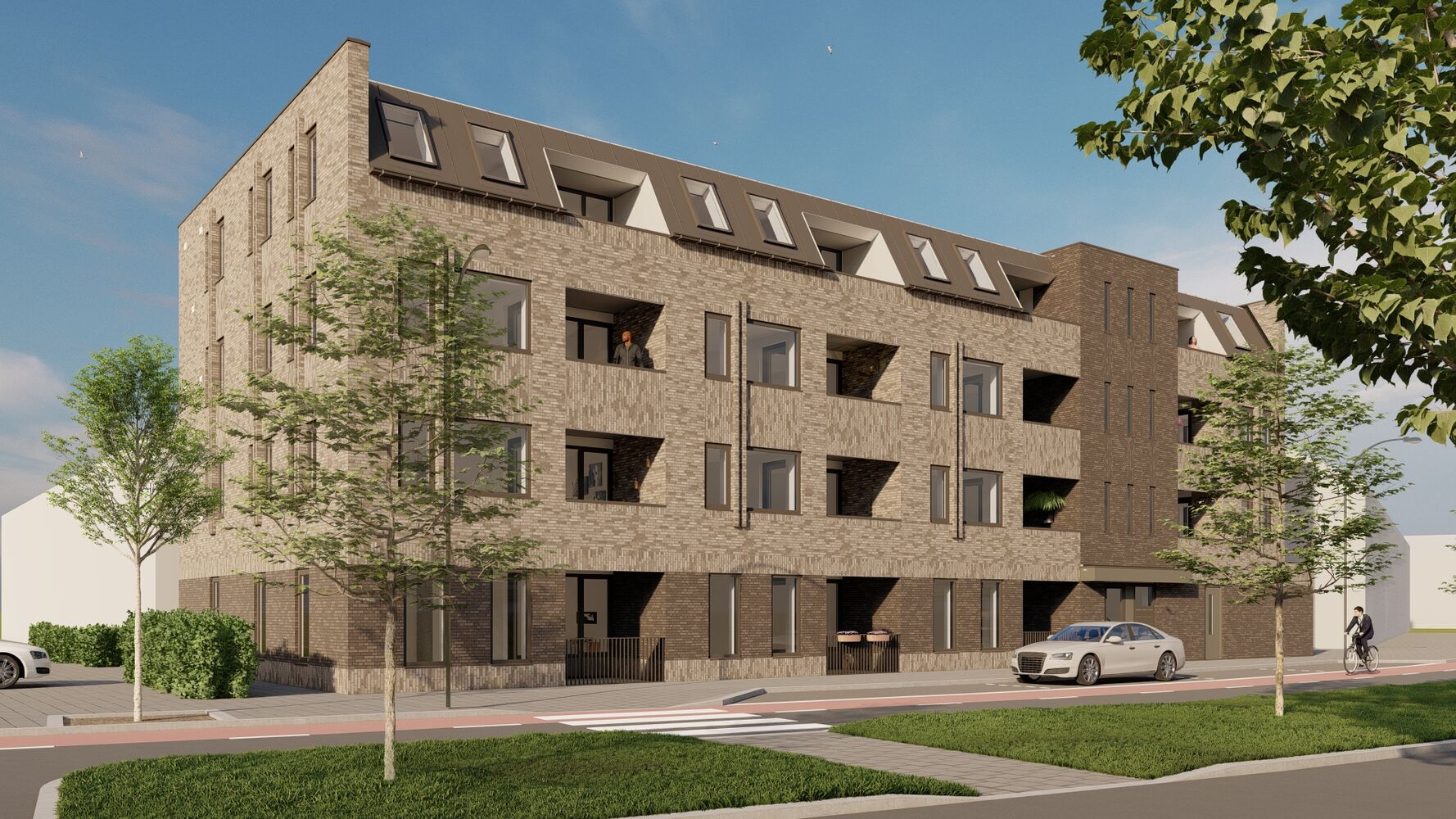 Nieuwbouw Brugstraat Gennep impressie
