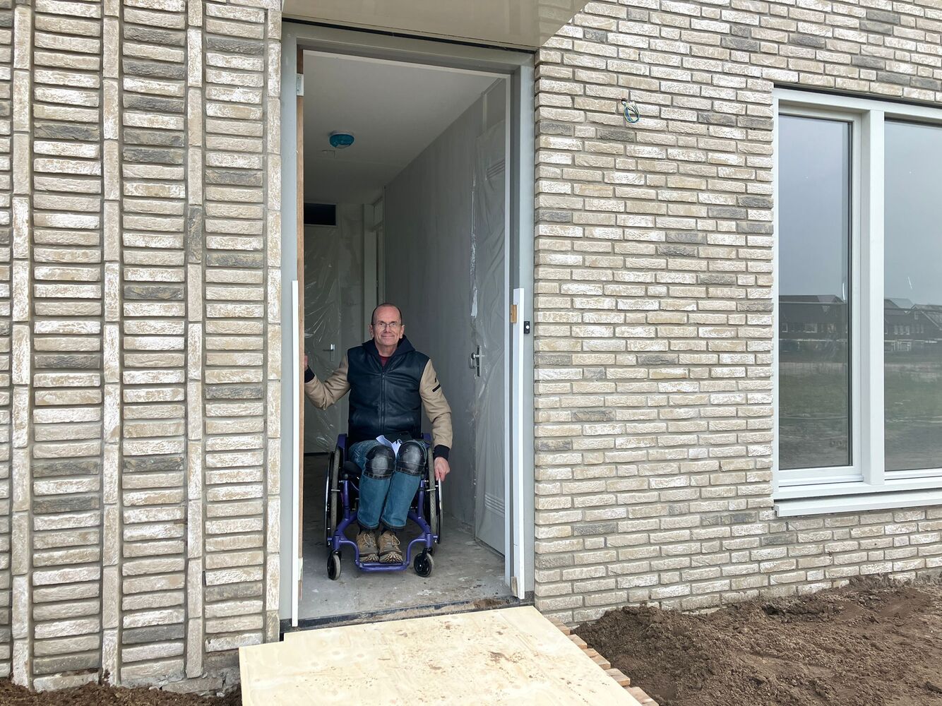 Blije bewoners nieuwbouwwoning in Nuland