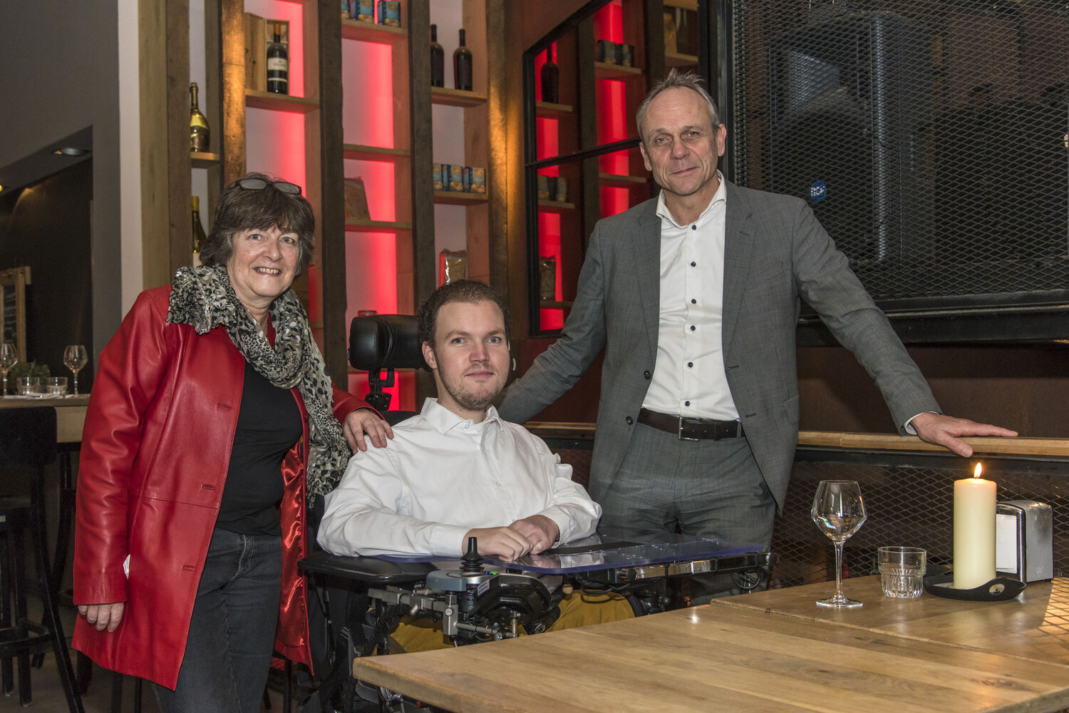 Loes van Groinngen, Martijn van Rees en Christoffel Klap