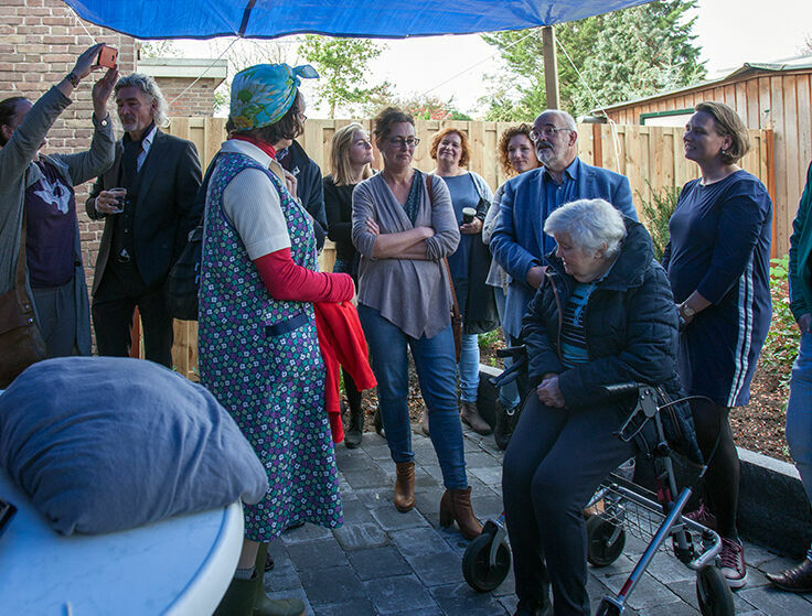 Tijdens de opening. Foto is gemaakt door  Annemiek Ouwerkerk 