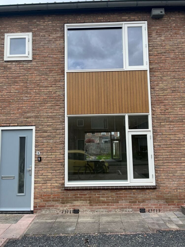 Vernieuwde gevel
