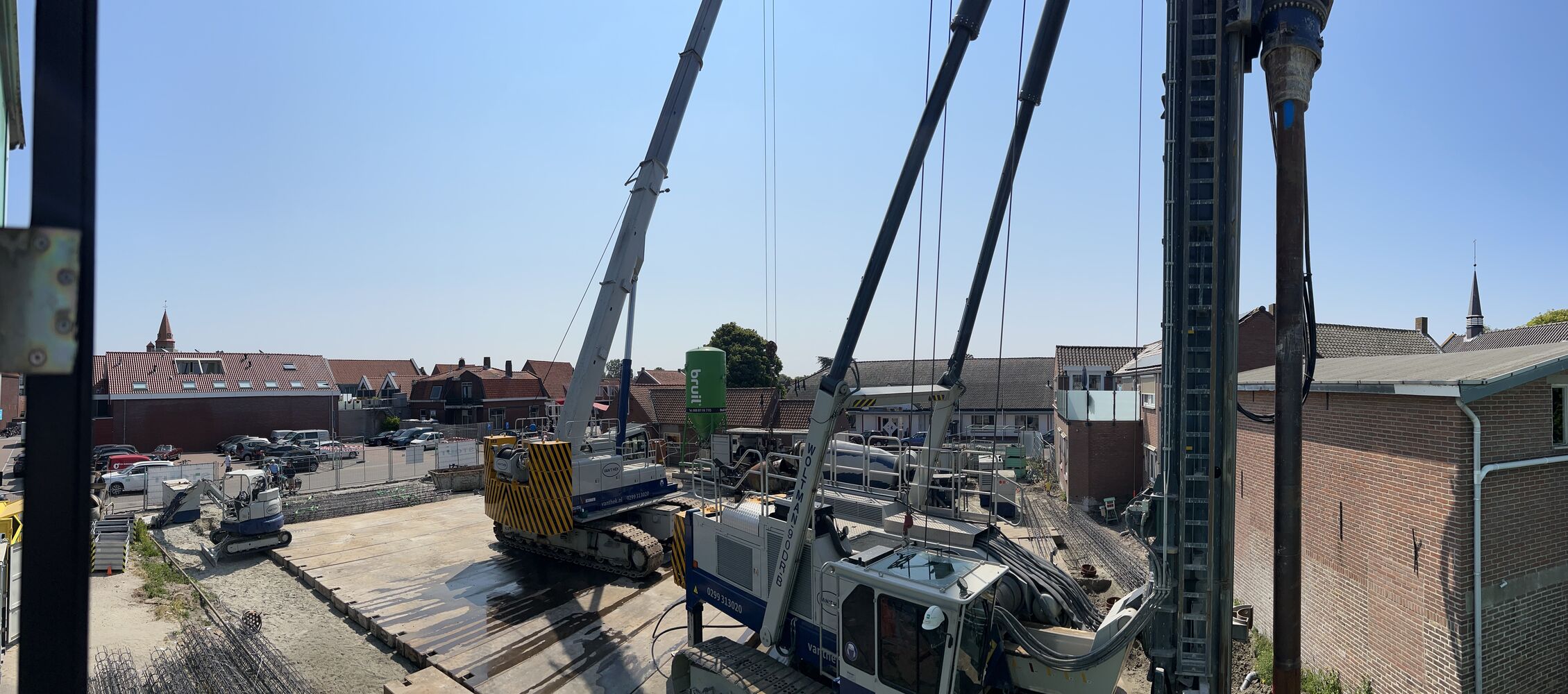Een beeld bij nieuwbouwproject Nelisse in Ouddorp.