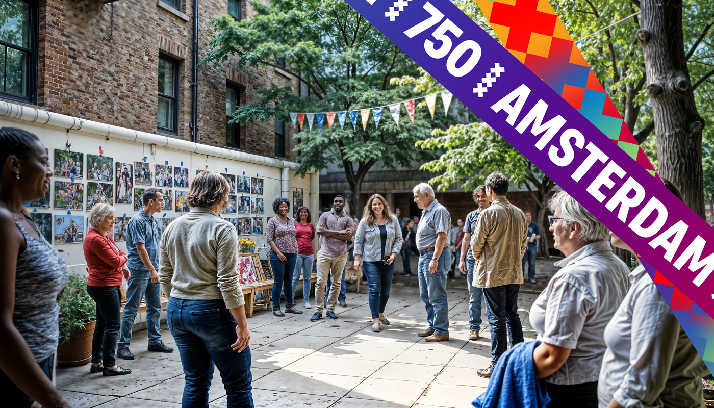 Buren komen bij elkaar in de buurt