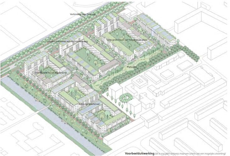 De Wildemanbuurt in vogelvlucht