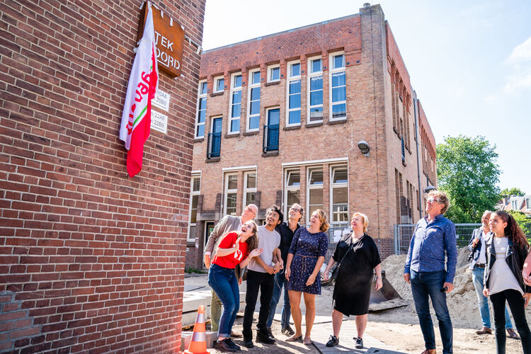 20190601  Stek Noord geopend mix van jonge starters en statushouders