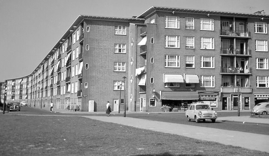 Historische foto van Amsterdam