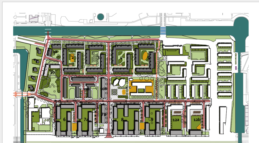 Plattegrond Couperusbuurt vooraf