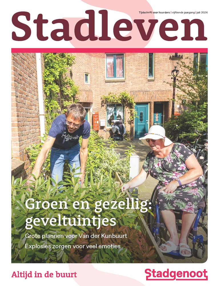 Voorpagina Stadleven magazine van juli 2024 Voorpagina Stadleven magazine van juli 2024
