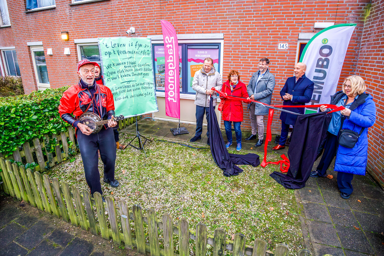 Foto van de feestelijke opening