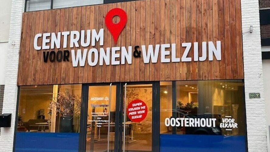 Voorgevel centrum voor Wonen Oosterhout