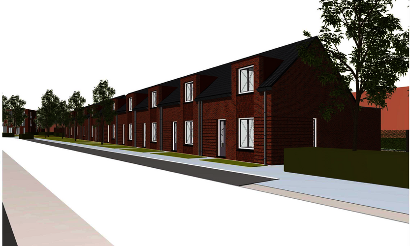 Artist Impression levensloopbestendige woningen