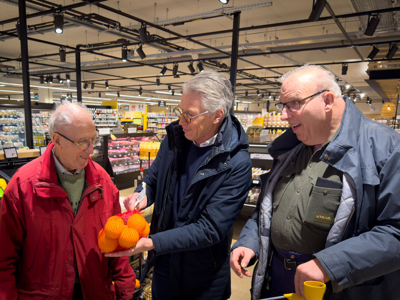 samen boodschappen doen in Valkenburg
