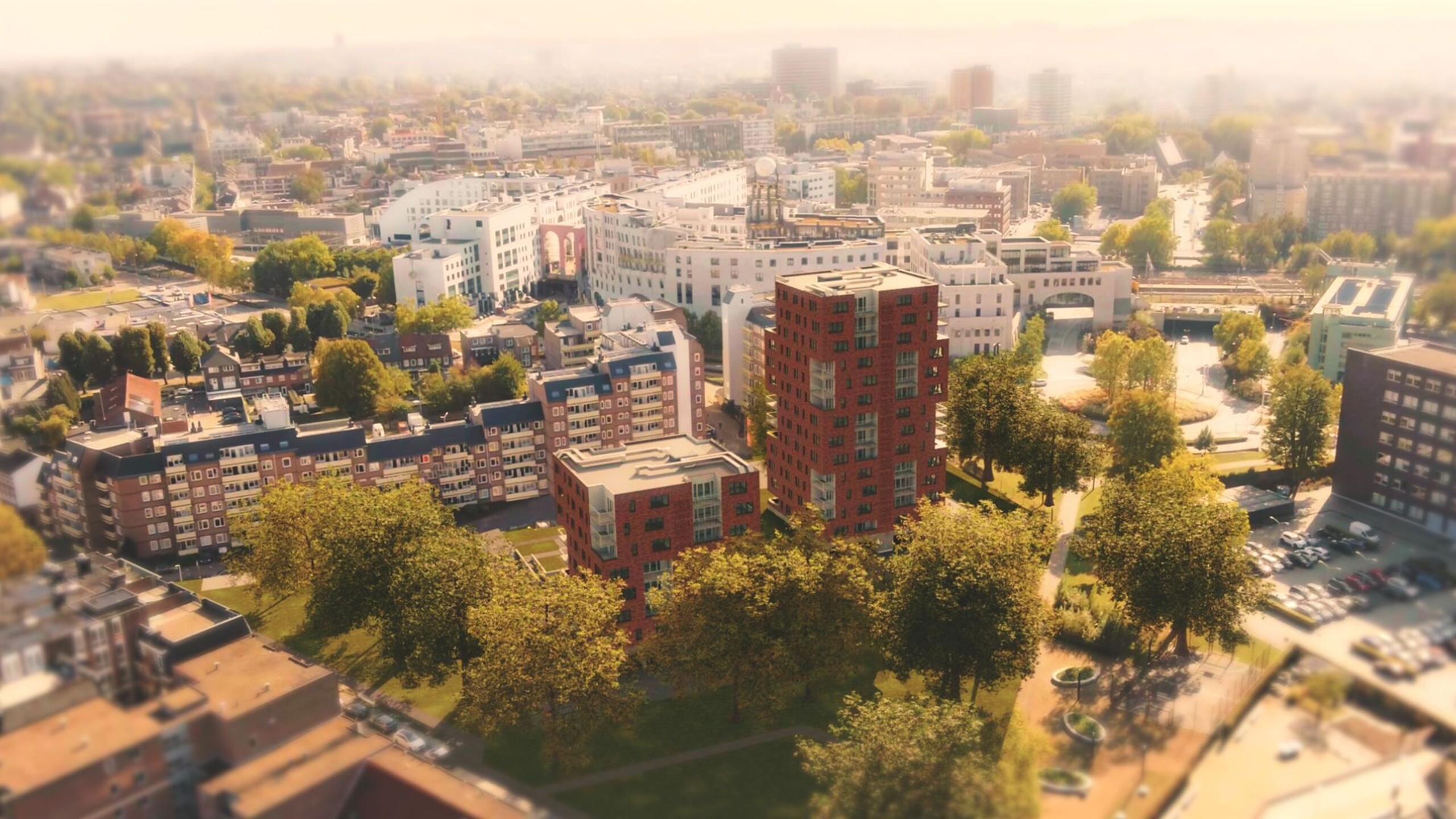 Impressie woongebouw en omgeving