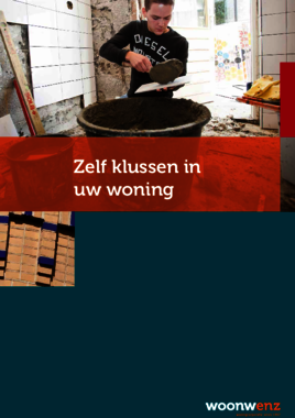 Folder met uitleg zelf klussen in eigen woning